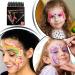 Body markers washable glitter kit 1 set of face painting pens cosmetic skin stencils colorful creative markers for children teens women men parties - Buy Online on GoSupps.com