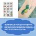 200 PCS Ocean Theme Temporary Tattoos for Kids - Mermaid, Shark, Tropical Fish, Whale - Perfect for Beach Pool Party Supplies - Buy Online on GoSupps.com