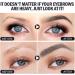 Eyebrow Makeup | Natural g Eyebrow Powder Kit Long-lasting and Natural 3 Colors Trio Kit Eyebrow Palette for Photography Outdoor Music Guanglu Gray - Buy Online on GoSupps.com