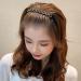 Aneneiceera Bride Wedding Hair Comb Clip Black Hair Side Combs Four-Leaf Clover Hair Comb Hair Tools Decorative Daily Wearing Hair Piece Hair Accessories for Women and Lady Girls(Style A) - Buy Online on GoSupps.com