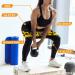 Amonax Fabric Resistance Bands - Women's Glute Bands - Elastic Workout Equipment for Legs & Butt - Yellow - Buy Online on GoSupps.com