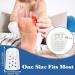 Xinrongda 20-Piece Silicone Gel Toe Protectors - Anti-Friction Breathable Cushions for Foot Pain Relief - Buy Online on GoSupps.com