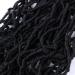 24 Inch Soft Locs Crochet Hair: 7 Pack Curly Wavy Faux Locs Crochet Braids for Black Women - Pre Looped Natural Butterfly Crochet Hair (1B) - Buy Online on GoSupps.com