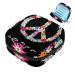 No War Peace Flower Symbol Sanitary Napkins Storage Pocket Menstruation Pad Bag Sorten menstrual cup pocket with zipper for teenagers girls women women