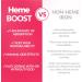 Hemeboost 11.6mg (232mg Heme Iron) 60 Tablets - High Potency Natural Iron Supplement for Adults & Pregnancy - Gentle on Stomach with High Absorption - Buy Online on GoSupps.com