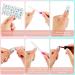 Bright Flower Print Nail Polish Stickers - 168 Pieces Full Wraps Manicure Kit with Nail File - Buy Online on GoSupps.com