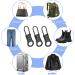 12 Universal Zipper Pulls - Durable Zipper Repair & Replacement for Suitcases & Clothing - Buy Online on GoSupps.com