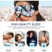 Haskirky Light Blocking Eye Mask for Deep Sleep | Adjustable, Breathable, & Comfortable | Ideal for Travel, Yoga, and Meditation | Men and Women - Buy Online on GoSupps.com