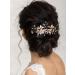 SWEETV Handmade Flower Bridal Hair Comb - Wedding Hair Accessory Clip - Buy Online on GoSupps.com