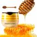 Honey lip balm moisturizing propolis lip mask makeup remover brush to nourish skin and protect lip oil line to reduce dead skin of lips Honey color