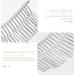 FRCOLOR 8cm Silver Metal Veil Comb - Hair Side Combs - Hair Clip for Women Wire Bridal Veil Hair Clip Comb DIY Wedding Veil Hair Accessory - Buy Online on GoSupps.com