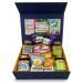 Christmas Festive Gift Set for Grandpa - Border Biscuits Beanies Cookies & Cream and Ginger Bread Instant Coffee x2 Aero Galaxy & Cadbury Instant Hot Chocolate Sachets | Gift Hamper for Granddaddy Gift Box 4