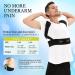 SHAPERKY Posture Corrector for Men and Women - Adjustable Upper Back Brace for Pain Relief - L/XL Size - Buy Online on GoSupps.com