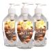 Dead Sea Collection Almond Vanilla Hand Soap Liquid Hand Soap for All Skin Types Pack of 3 (12 Fl. Oz. Each)