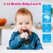 Tronphy Silicone Baby Teething Toys Remote Control Shape Teething Toys Set for Toddler 3-6 6-12 Months BPA Free Baby Teethers Relief Soothe Toys Chew Toys for Infant - 2 Pcs(Black & White) - Buy Online on GoSupps.com