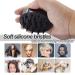 Soft Silicone Scalp Massager & Shampoo Brush for Hair Growth - Exfoliating Hair Wash Scrubber for Men Women & Pets (Black) - Buy Online on GoSupps.com
