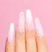 AIMEILI Valentine's Day Gel Nail Polish Set - French Tips White, Clear Nude Pink Glitter, Black Gel Color - Soak Off Nail Lacquer Color Set - 6pcs X 10ml - Kit Set 1 - Buy Online on GoSupps.com