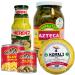Cactus Taco Kit/Mexican Tacos Kit with Pickled Cactus Strips Tortilla Wraps Sliced Canned Chillies Sweetcorn and Salsa Verde with Avocado