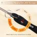 Professional Curling Iron with Variable Temperature Control - 3/8 Inch Gold Wand for Effortless Short & Long Hair Styling | International Shipping Available - Buy Online on GoSupps.com