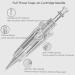 Whalrace PMU Needles 10 PCS - Safe and Disposable Microblading Needles for Eyebrows, Eyeliners, Tattoo, Lip Tinting - 1RL/1P - Buy Online on GoSupps.com