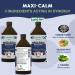 Pet Calming Supplement For Cats and Dogs Support and Maintain a Natural Calm Behaviour L-Theanine Passion flower and Valerian root 250ml GMO Free Gluten Free Sugar Free - Made in Canada - Buy Online on GoSupps.com