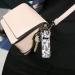 COEQINE Lip Balm Holder Keychain - Grey Cow Pattern Chapstick Sleeve for Women & Girls | Perfect Pouch for Lip Balm - Buy Online on GoSupps.com