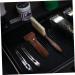 Minkissy Portable Leather Razor Holster - Double-Edged PU Case for Safe Storage & Travel - Buy Online on GoSupps.com