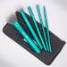 MODA Royal & Langnickel 6pc Makeup Brush Set - Full Size Includes Powder Contour & Eye Brushes Emerald Pouch International Shipping - Buy Online on GoSupps.com
