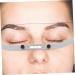 Healeved 3pcs Eyebrow Threading Kit Eyebrow Shaping Kit Brow Ruler Stencils Eyebrow Ruler Fold Aluminum Alloy - Buy Online on GoSupps.com