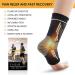 Ankle Support Brace - Copper Compression Bandage for Plantar Fasciitis & Achilles Pain Relief | 2 Pieces Ideal for Running & Sports - Buy Online on GoSupps.com