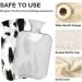 Watercolor Cow Pattern Heat Bottle - 2L Hot Water Bottle for Pain Relief & Compress - Buy Online on GoSupps.com