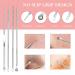 Stainless Steel Blackhead Remover Tool Kit with Metal Case - Acne & Blackhead Extractor Set in Silver Color - Buy Online on GoSupps.com