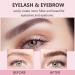 Eyebrow Color Kit - 2 in 1 Eyelash & Eyebrow Set | Quick & Thick Natural Coloring for DIY at Home - 10ml (Black - Buy Online on GoSupps.com