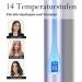 Parwin Per Beauty 2-in-1 Infrared Ion Hair Smooth & Curling Iron - Anti-Frizz 14 Temperature Settings Gloss Effect - Buy Online on GoSupps.com