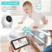 MYPIN 4.3'' LCD Wireless Video Baby Monitor with Camera and Night Vision - Two Way Audio, VOX Mode, Temperature Alert - nooie Baby Monitor HS0329 - Buy Online on GoSupps.com