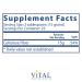 Vital Nutrients Cellulose Fiber 375g - Supports Bowel Function, Digestion Aid - Vegetarian Fiber Supplement - Buy Online on GoSupps.com