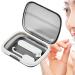 Portable Yusheng Transparent Black Storage Case for Retainers | Small Fingering Suitcase & Cleaning Container - International Shipping Available - Buy Online on GoSupps.com