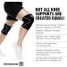 Rehband Rx Knee Support 5mm - Medium Black - Cross Training Knee Sleeve for Fitness - Relieve Strain + Feel Stronger - 1 Sleeve - Buy Online on GoSupps.com