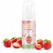 Kids Foaming Toothpaste for U-Shaped Toothbrush - Natural Formula for Deep Gum Cleaning - Strawberry & Blueberry Flavor - Buy Online on GoSupps.com