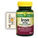 Spring Valley Iron Tablets Dietary Supplement Value Size 65 mg 100 Count (Pack 01) 100 Total + Me Gustas Sticker