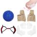 Hallux Valgus Corrector Set | Toe Separator Correction Pad with Massaging Ball - 5PCS Foot Care Tool - Buy Online on GoSupps.com