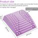 Yushengtai 2-in-1 Neck & Lumbar Spine Stretch Back Pain Relief Stretcher (Purple) | International Shipping - Buy Online on GoSupps.com