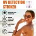Uv Stickers for Sunscreen - 24 Color-Changing Sun-Screen Patches - Uv Test Detection Sticker Sunscreen Patch Uv Stickers Adhesive Sunscreen Stickers for Face - Buy Online on GoSupps.com