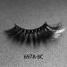KFZR Colorful Mink Eyelashes Halloween Colored Long Dramatic False fake Eyelashes Party 25MM (697A-8C) - Buy Online on GoSupps.com