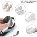 TSHAOUN 6 Pairs Black Heel Cushion Pads - Self-Adhesive Heel Protectors for Shoes Too Big - Prevent Heel Rubbing and Blisters - Women Men (Black) - Buy Online on GoSupps.com