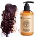 Original and Genuine Long-lasting Styling Volume Ginger Moisturizing Elasticity Hydrating Styling Cream Moisture Styling Elastin Conditioner for Curly Hair (1 Bottle)