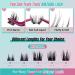 Eyelash Extension Kit - 84Pcs DIY Kit with Lash Bond & Seal Applicator Tool for Clusters | AMZGlRL Blushing D-Mix - Buy Online on GoSupps.com