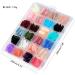576Pcs Medium Square Nails Colored Fake Nails Artificial Fingernails Acrylic Tip 12 Size for Women Long Ballerinas Nails Square Nails Nails Long - Buy Online on GoSupps.com