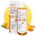 Nasola Kojic Acid Body Wash Turmeric & Vitamin C Brightening Cleanser Moisturizing Exfoliating Shower Gel for Women & Men 11.8 fl oz