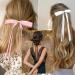 6 Pack Bow Hair Clips for Women Girls Pink White Black Ribbon Hair Bows Elegant Tassel Hair Bow Clips Barrettes Hair Accessories for Girls Teens - Buy Online on GoSupps.com